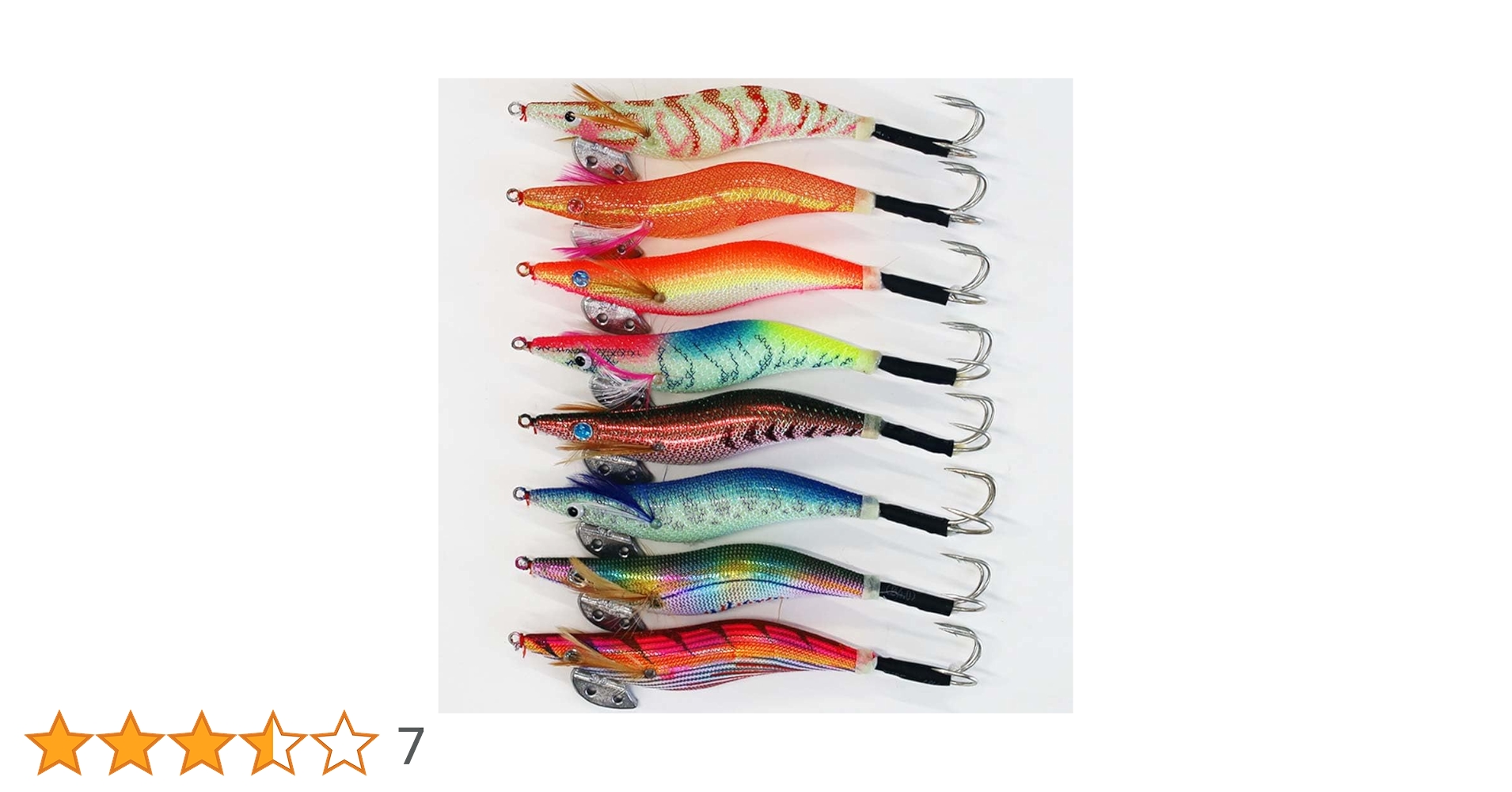 Amazon | タコ釣り 蛸（たこ）エギ 3.0号 8本 セット エギング